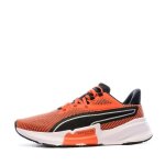 Chaussures de running orange homme puma pwrframe