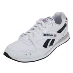 Chaussure de running reebok gl 1500 - blanc noir - homme - running