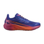 Chaussures running - salomon - aero blaze 2 isd - bleu / rose - confort accru - usage r�gulier