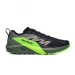 Chaussures - salomon - sense ride 5 - gris noir - homme - trail running