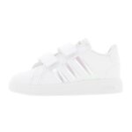 Chaussures scratch grand court 2. 0 cf i - adidas - blanc - enfant - gar�on - multisport - running - ...