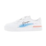 Chaussures bb - puma - carina 2 c wings v - blanc - synthtique - semelle plate