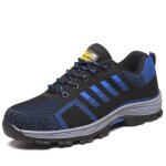 Chaussures de sécurité - ecelen - anti - smashing homme femme xx - noir - tête en acier - légère Chaussures de sécurité - ecelen - anti - smashing homme femme xx - noir - tête en acier - légère