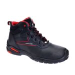 Chaussures de sécurité hautes lemaitre george high s3 src esd - noir / rouge Chaussures de sécurité hautes lemaitre george high s3 src esd - noir / rouge