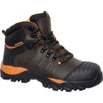 Chaussures de sécurité hautes marron solidur montana s3 hi ci src wr - cuir - homme Chaussures de sécurité hautes marron solidur montana s3 hi ci src wr - cuir - homme