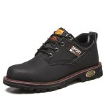 Chaussures de s�curit� homme - marque inconnue - anti - crevaison et anti - d�rapant - tige microfibre ...
