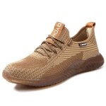 Chaussures de scurit homme lgre souple karaf embout acier anti - fracas anti - crevaison chaussures ...