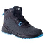 Chaussures de scurit montantes en mailles rsistantes noir et bleu claw resist high s3 - coverguard ...