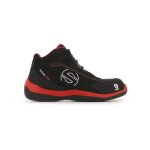 Chaussures de s�curit� - sparco - racing evo s3 - noir et rouge - esd - confortables et durables
