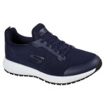 Chaussures de sécurité skechers squad sr pour femmes - bleu / blanc - tige en textile - lacets Chaussures de sécurité skechers squad sr pour femmes - bleu / blanc - tige en textile - lacets