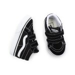 Chaussures sk8 - mid reissue v - vans - noir / blanc - tout - petit - scratch
