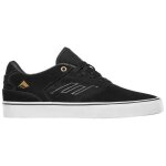 Chaussures de skate - emerica - low vulc - noir / or / blanc - construction vulcanise - semelle triangulaire ...