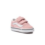 Chaussures de skate - vans - old skool v - scratch - rose - homme