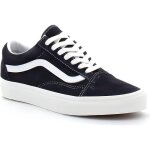 Chaussures de skate vans pig suede old skool bleu - homme - cuir