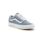 Chaussures de skate - vans - pig suede old skool - homme - ashley blue - silhouette basse  lacets
