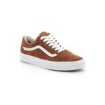 Chaussures de skate vans pig suede old skool - homme - marron tortoise - silhouette basse à lacets Chaussures de skate vans pig suede old skool - homme - marron tortoise - silhouette basse à lacets