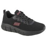 Skechers chaussures bobs sport b flex - chill edge - 118106 - bbk noir