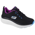 Chaussures skechers dlux walker fresh finesse noir - femme / adulte - fitness - multisport - route