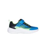 Chaussures pour enfants - skechers - 403926l - bleu - lacets - tige synth�tique
