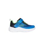 Chaussures de sport - skechers - microspec 403926n - bleu - lacets - tige synth�tique