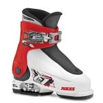Chaussures de ski - roces - idea up - blanc / noir / rouge - r�glables - confortables - taille 25 - 29 ...
