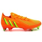 Chaussures de football adidas predator edge. 1 lsg pour terrain gras (sg) - homme - orange