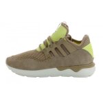 Chaussure de sport adidas tubular moc runner - b25788 - marron - vert - homme