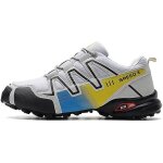 Chaussure de sport homme - insfity - running - gris jaune - noir - occasionnel Chaussure de sport homme - insfity - running - gris jaune - noir - occasionnel