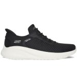 Chaussures de sport skechers bob sport squad chaos pour femme - noir - lacets - plat