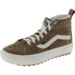 Chaussures de sport unisex vans sk8 - hi mte 1 en daim marron avec semelle en caoutchouc r�sistant � ...