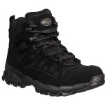 Chaussures rangers - miltec - squad mid - noir - cuir - confort optimal