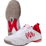 Chaussures de squash indoor oliver sport sx - 8 - blanc / rouge - 415
