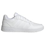 Chaussures de style de vie adidas courtbeat pour homme - blanc - lacets - tige en cuir synth�tique