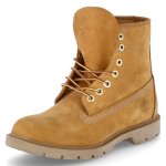 Chaussures - timberland - classic 6 waterproof boot - miel - cuir - lacets - haute