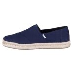 Toms alpargata rope bleu marine - espadrilles homme