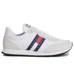 Chaussures tommy jeans runner casual essential pour homme blanc