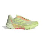 Chaussures de trail femme adidas terrex agravic flow 2. 0 gore - tex - vert citron / orange - 36