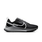 Nike - w react pegasus trail 4 - noire - noir - 37 1 / 2 - chaussures femme