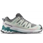Chaussures de trail running pour femme salomon xa pro 3d v9 gris - 471189