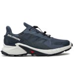 Chaussures de trail running - salomon - supercross 4 gore - tex - homme - bleu