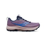 Chaussure de trail saucony peregrine 13 femme - violet - drop 4 mm - collection pautomne 2023