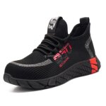 Chaussures de travail légères et respirantes homme chaussures de sécurité antidérapantes anti - perçage ... Chaussures de travail légères et respirantes homme chaussures de sécurité antidérapantes anti - perçage ...