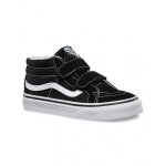 Chaussures vans k sk8 - mid reissue - cuir - scratch - enfant - noir