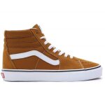 Chaussures vans sk8 - hi pour homme - marron - vn0007ns1m7 - lacets - plat - adulte - cuir