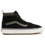 Chaussures vans sk8 - hi mte - 1 pour homme noir - textile - lacets - marque vans