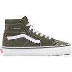 Chaussures vans sk8 - hi tapered - vert - textile - mixte