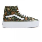Chaussures vans ua sk8 - hi tapered stackform vert - femme / adulte - vans - textile - lacets