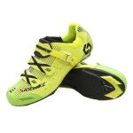 Chaussures de vlo de route - homme - solide lger et ar - vert