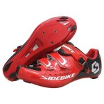 Chaussures de vlo de route - rouge - homme