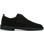 Chaussures de ville clarks originals desert london - noir - cuir et sude - mixte